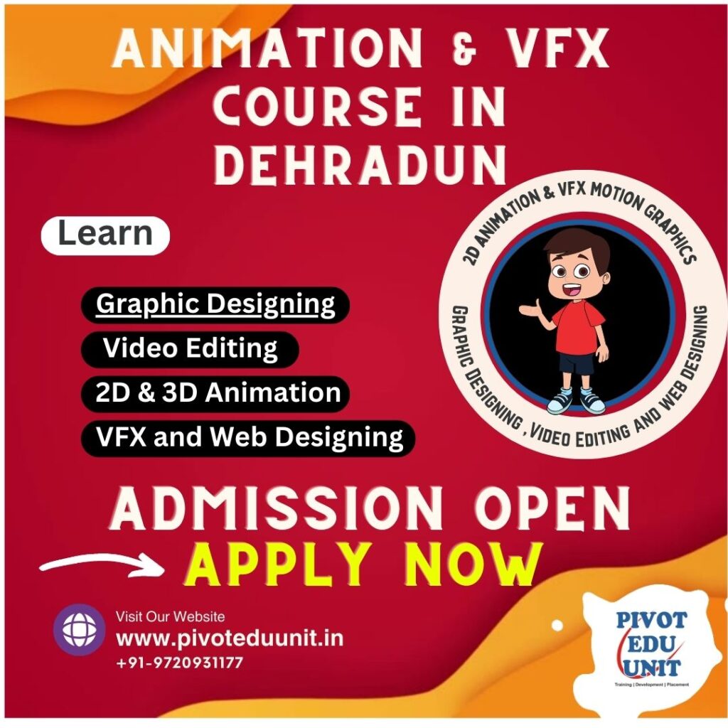 Animation Course in Dehradun
