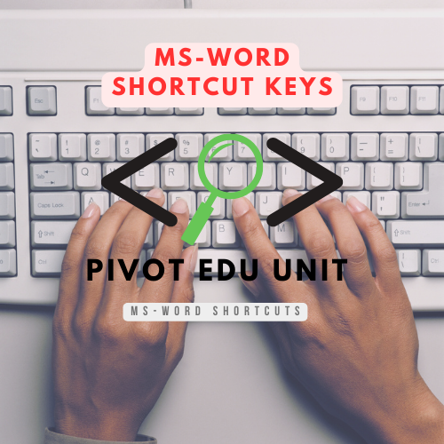 Ms-Word Shortcuts Keys