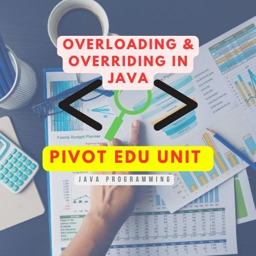 Java- Method Overloading and Overriding